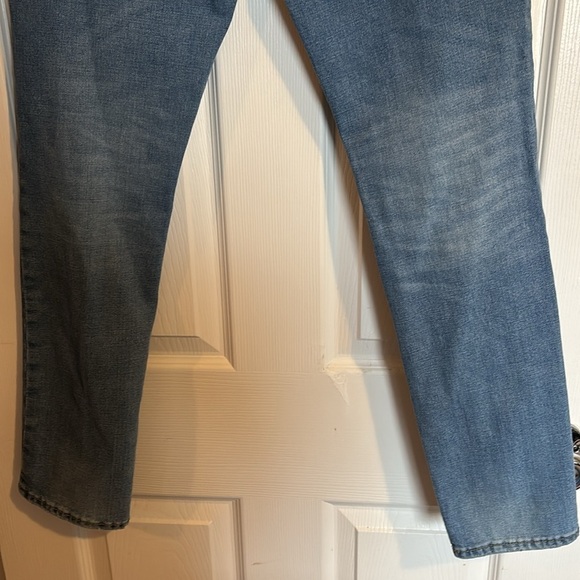 Pacsun men’s blue light wash stacked skinny jeans size 30 - Picture 7 of 12